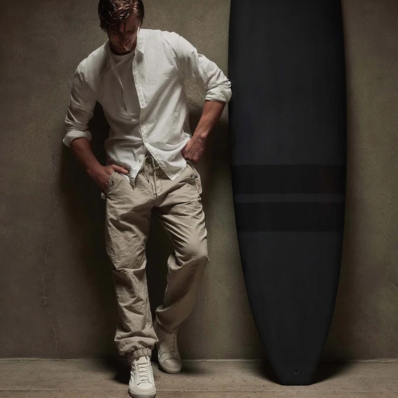 SALE James Perse Standard Men's Button Down Shirt White 0 (XS) 100% Cotton NEW - Picture 3 of 15